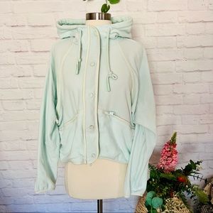 Free People Mint Fleece